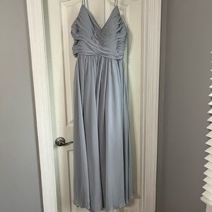 Hayley Paige Dress in Platinum!